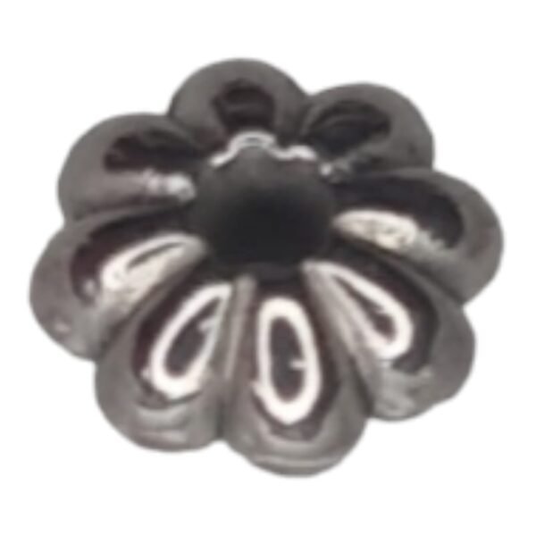 Daisy bead in stainless steel, 3x6mm