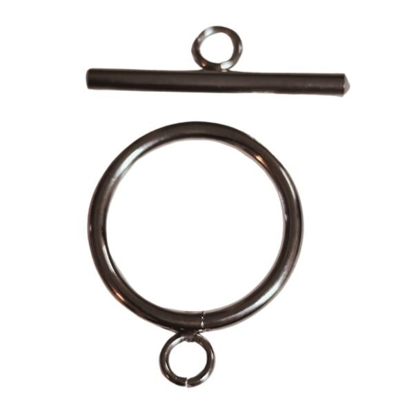 Stainless steel bar and toggle clasp 20mm, 18 pieces