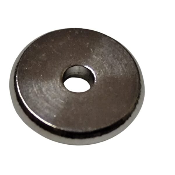 52 pcs Disc bead in stainless steel, 9.9 x 2mm, 2.1mm hole