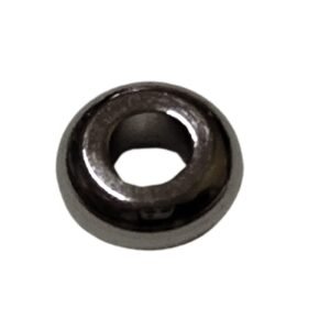 20x Disc bead in stainless steel, 4x1.5mm