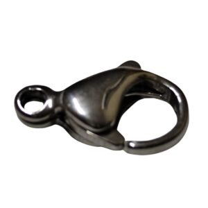 33 pcs Stainless steel Black lobster clasp 13mm