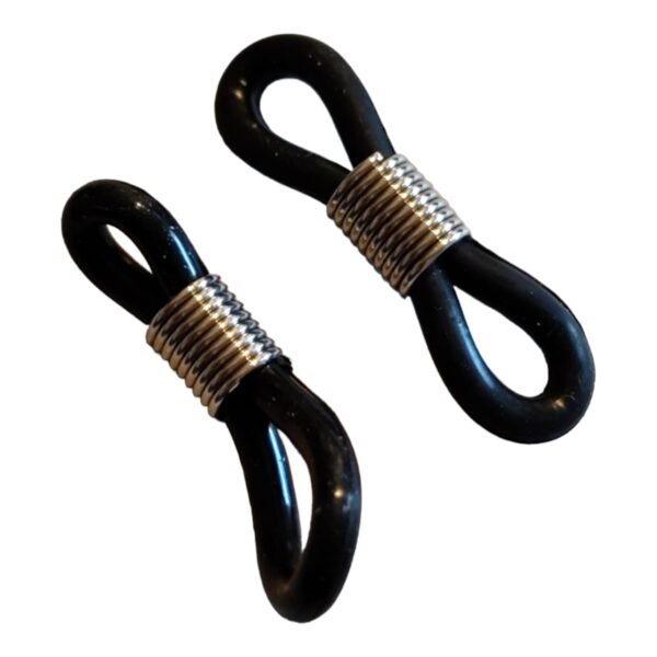85 pcs Lenses Attachment Chain ends, 2.1cm Rubber and stainless-steel spring - Image 3