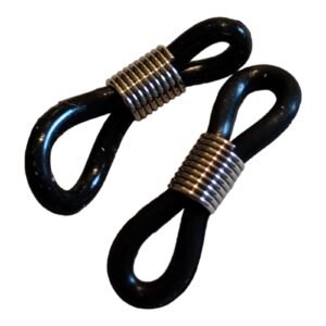 85 pcs Lenses Attachment Chain ends, 2.1cm Rubber and stainless-steel spring