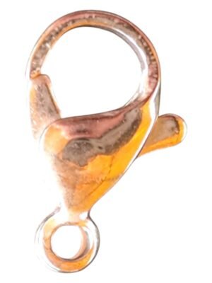 Rose gold Stainless steel lobster clasp, 12mm