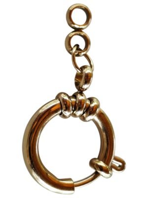 Stainless steel Senorita clasp, 18mm, Gold