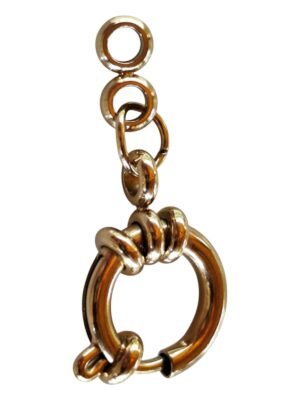 Stainless steel Senorita clasp, 12mm, Gold
