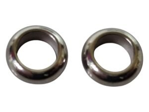 96 pcs Stainless steel bead spacer, 3.1mm x 8.01mm, Hole diameter 5.01mm