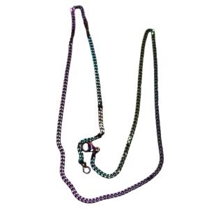 Colourful Stainless-steel chain, 0.02 x 45cm