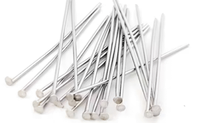 What is the difference between stainless steel headpins and eyepins