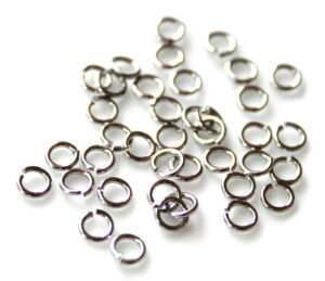 20 x Jumpring in stainless steel 0.7x4mm