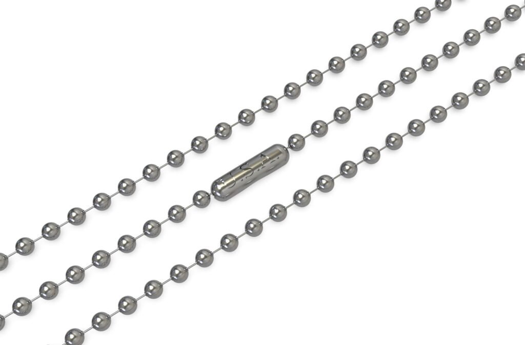 Ball chain in stainless steel