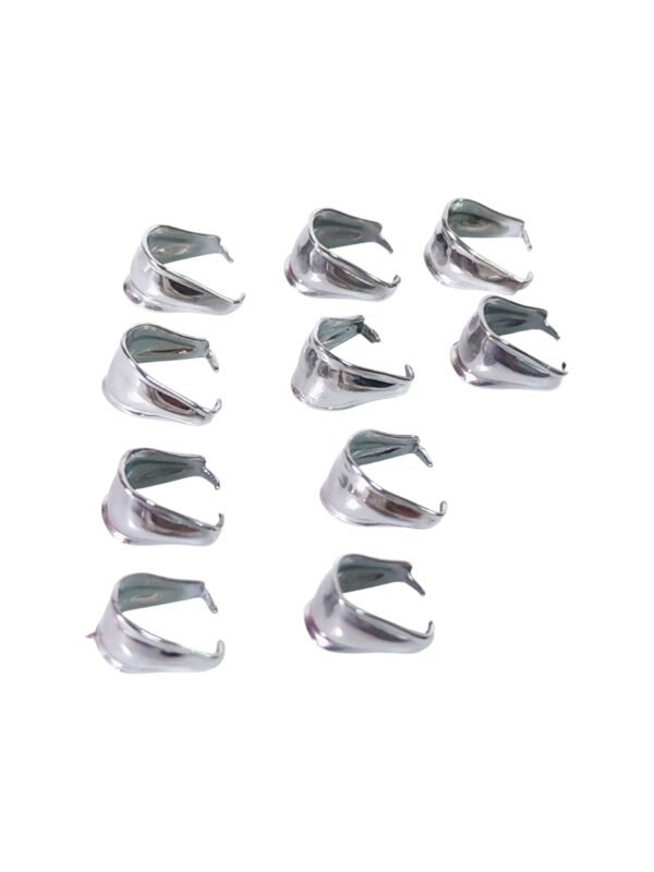 Bail in stainless steel finding