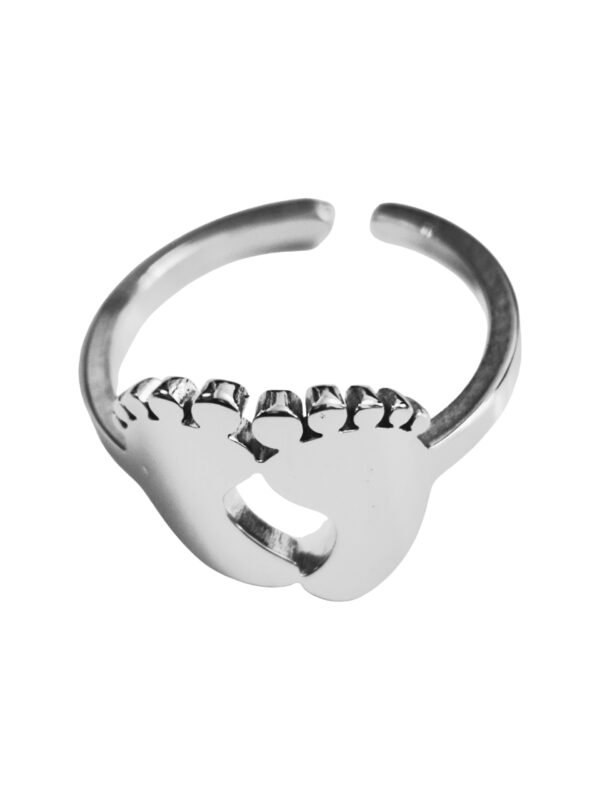 Feet stainless steel ring adjustable