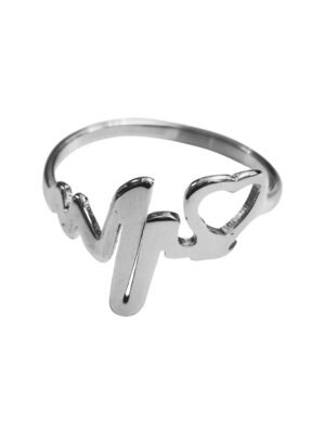 Graph ring in stainless steel