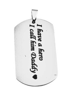 I have a Hero stainless steel pendant