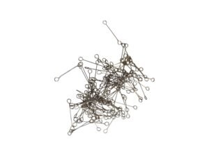 100 pcs Stainless Steel Wire Connectors, 18 mm