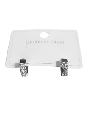 Stainless Steel Earrings Huggies, 13mm