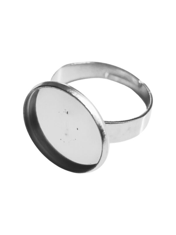 Bezel ring blank in stainless steel