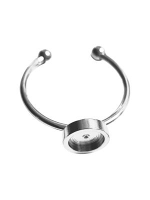 Bezel variation ring in stainless steel