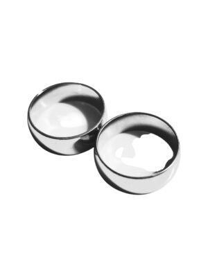 Curved ring in stainless steel 8mm