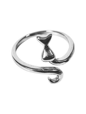 Cat ringin stainless steel