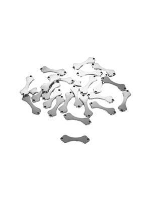 Wishbone link connector in stainless steel