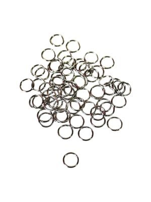 1200 x Jumprings in Stainless Steel, 0.7x6mm