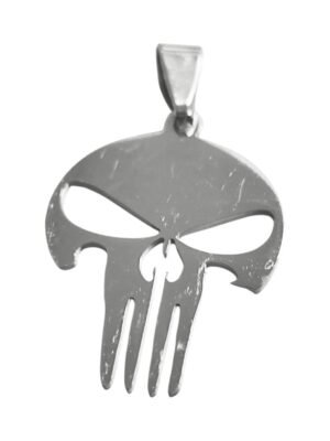 Punisher Skull pendant in stainless steel