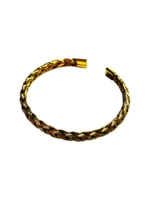 Stainless-steel bangle woven, 68x5mm