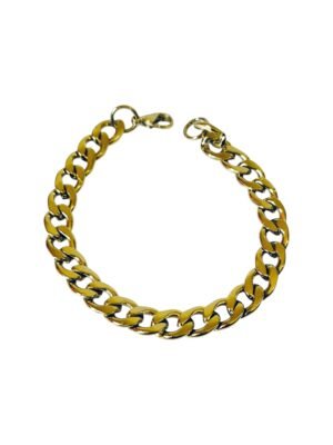 Curb chain barcelet