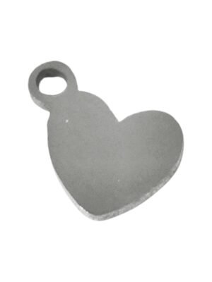 Heart pendant in stainless steel