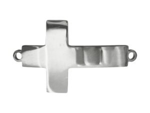 Curved cross link connector