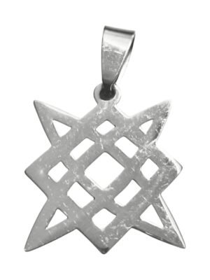 Knot Pendant in Stainless Steel, 30 mm Excluding Bail