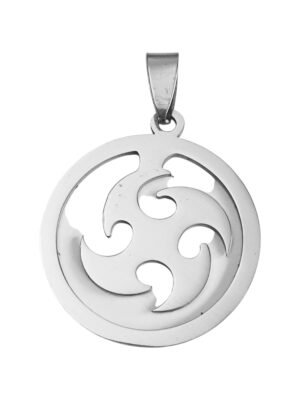 Tribal Star Pendant in Stainless Steel 29mm