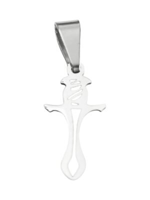 Armour of God pendant Sword in stainless steel