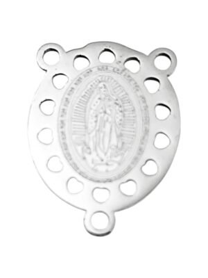 St Joseph Rosary centre piece in stainless steel