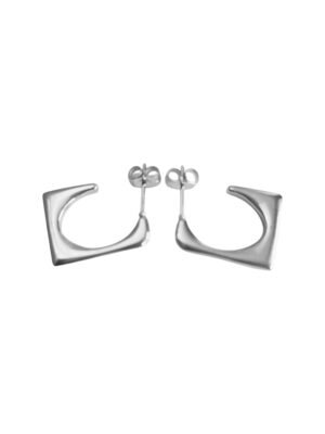 Stainless Steel L Shape Earring, 20mm