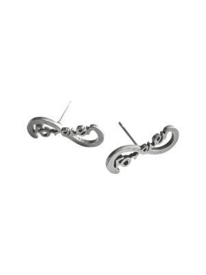 Forever infinity earring pair