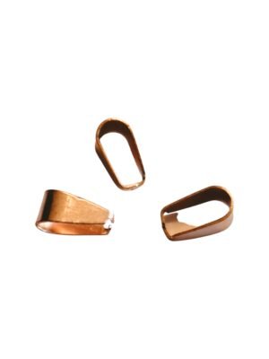 Rose Gold Pinch bail