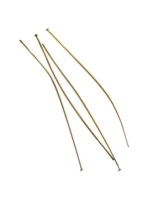 Headpin in gold 70mm
