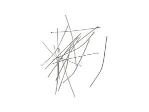45mmx0.7mm, Stainless Steel head pins, 15pcs