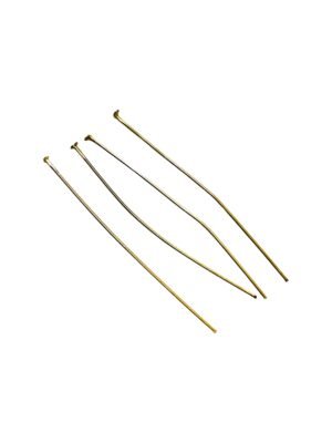 Headpin in gold stainless steel