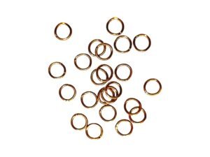 5mm x 0.7mm, Jumprings in Gold Stainless Steel, 22 Pcs