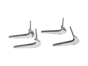 Nike Earrings in Stainless Steel, 12mm