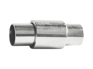 Stainless steel Magnetic Tube Design clasp, 6mm round cord