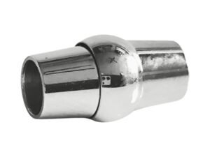 Stainless steel Magnetic Barrel Design clasp, 15mm