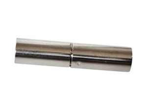 Stainless steel Magnetic slide and turn clasp, 21x5mm