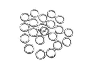 8mm x 1.6mm, Jumprings in Stainless Steel, 20 Pcs