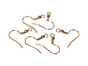 Shepherds hook in stainless steel, 19mm, Gold