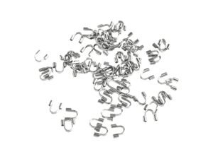 Horse shoe (wire protector) Stainless Steel, 70 Pcs